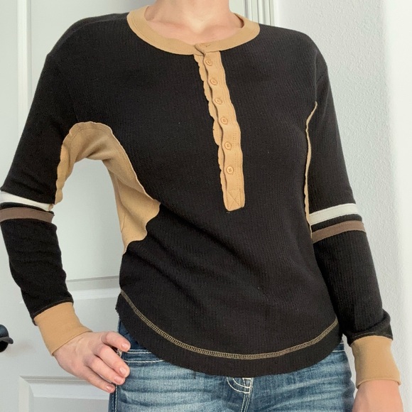 Retro Urban Outfitters Multicolor Long Sleeve - Picture 1 of 4